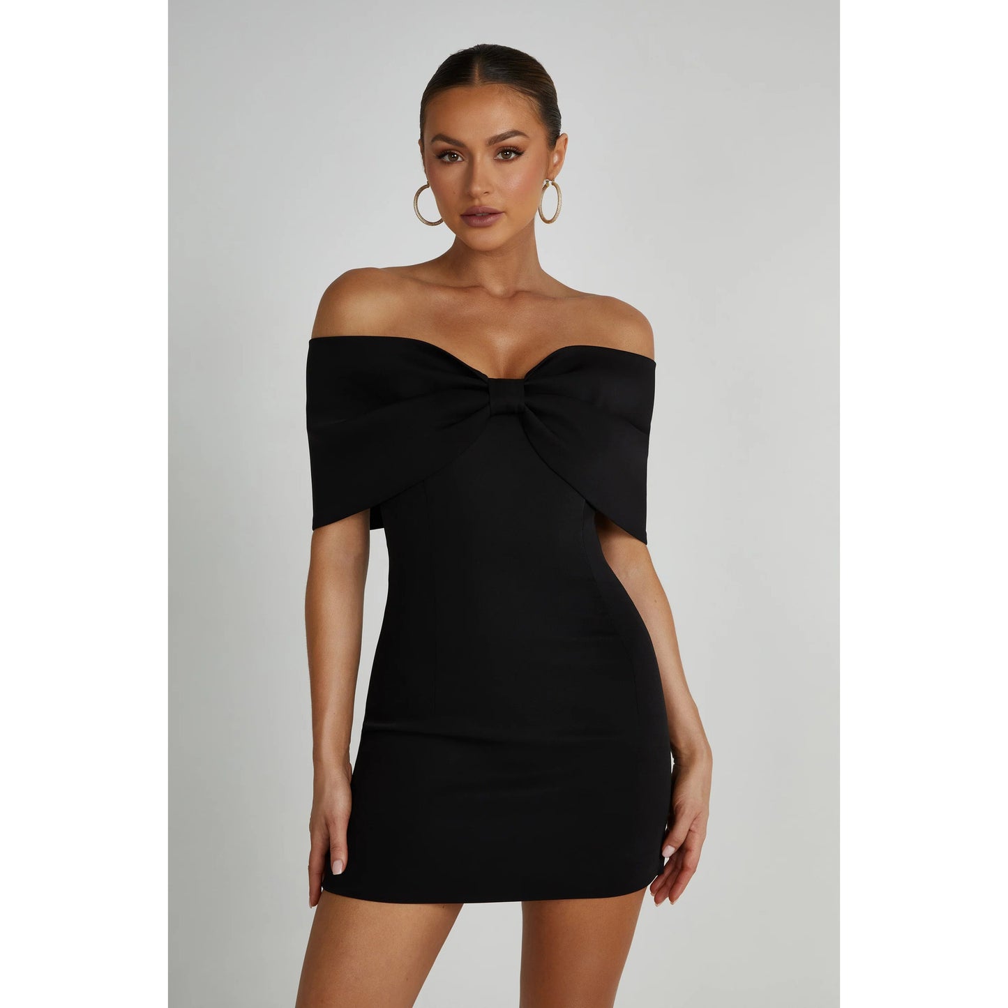 Beauty Off-neck Casual Dress