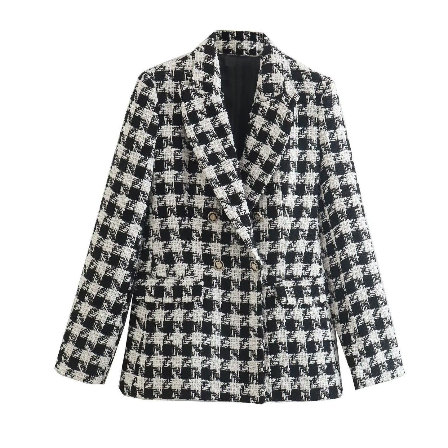 Long Sleeve Double Breasted Coat