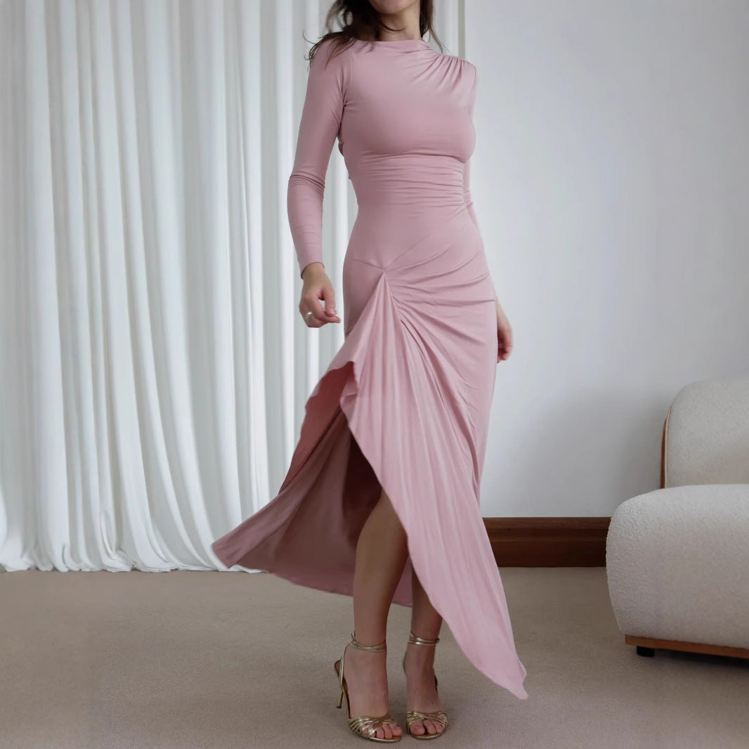 Asymmetric Split Dress