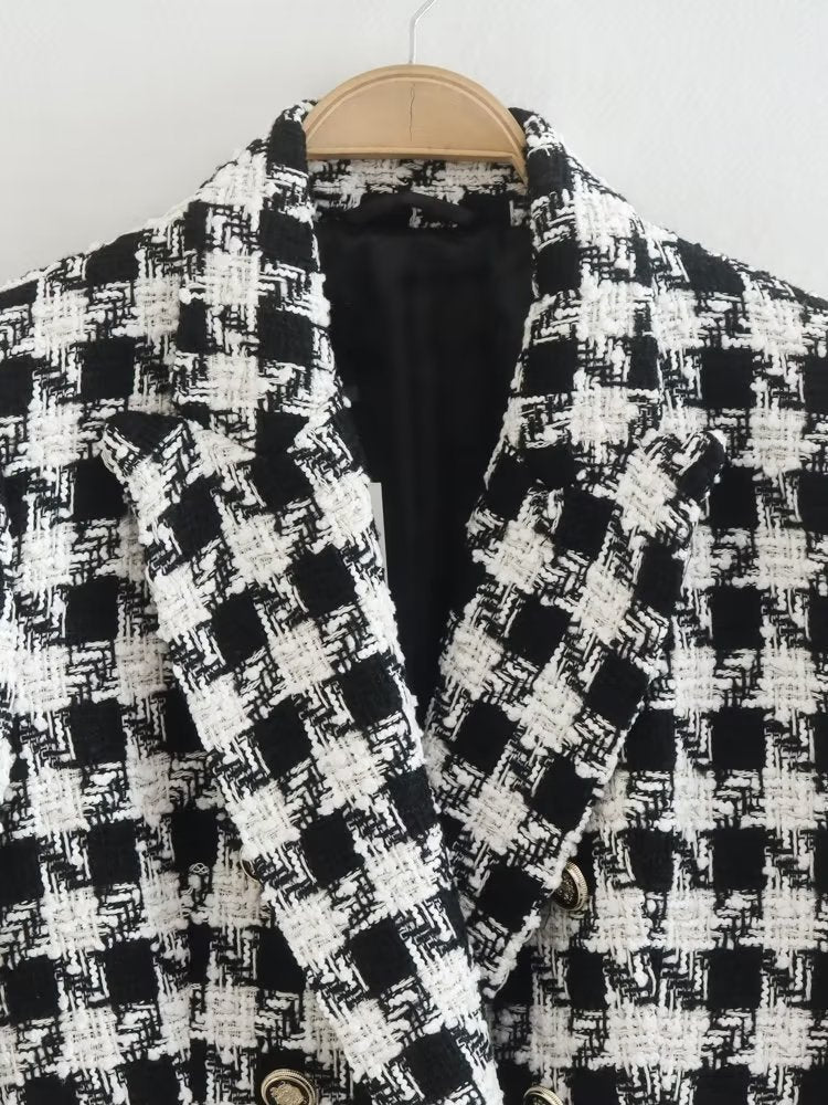 Long Sleeve Double Breasted Coat