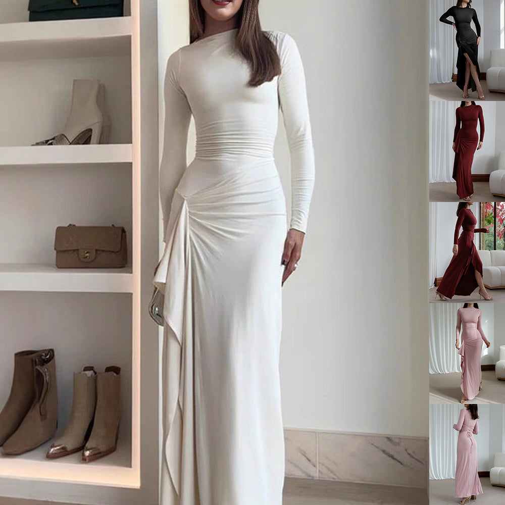 Asymmetric Split Dress