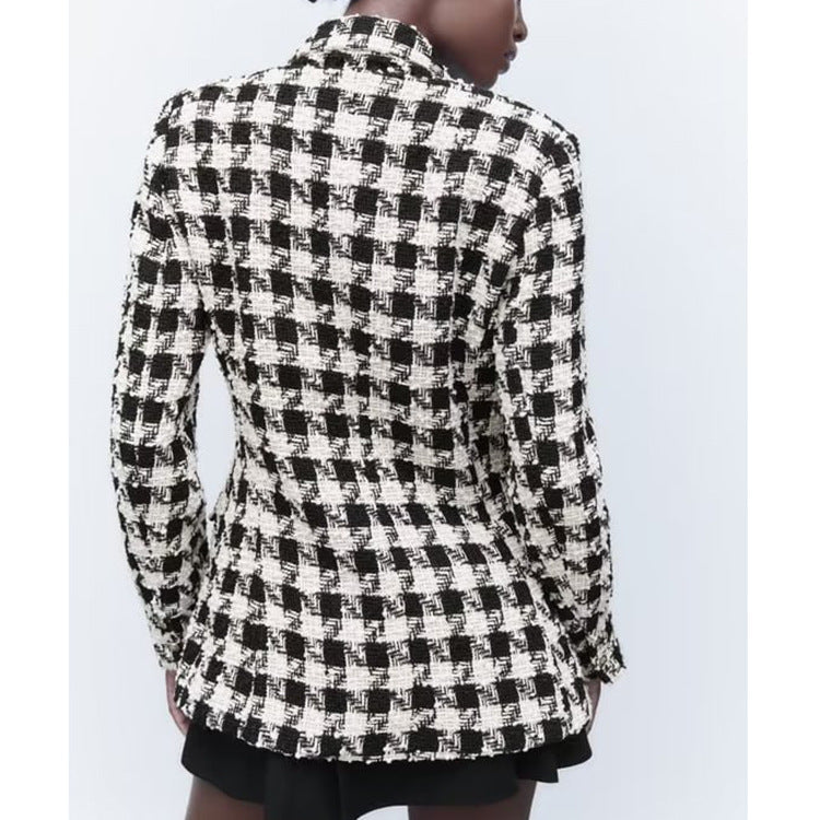 Long Sleeve Double Breasted Coat